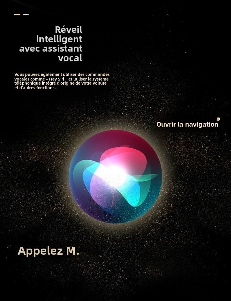 Boîtier CarPlay Sans Fil 3-en-1- Compatible Apple CarPlay, Android Auto & AirPlay - Module Intelligent d’Interconnexion Automobile - Plug & Play