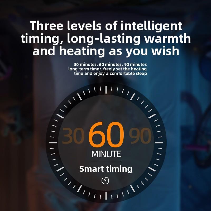 Mini Chauffage de Table 1200W – Radiateur Électrique en Céramique PTC, Chauffage d’Appoint Portable pour Maison & Bureau