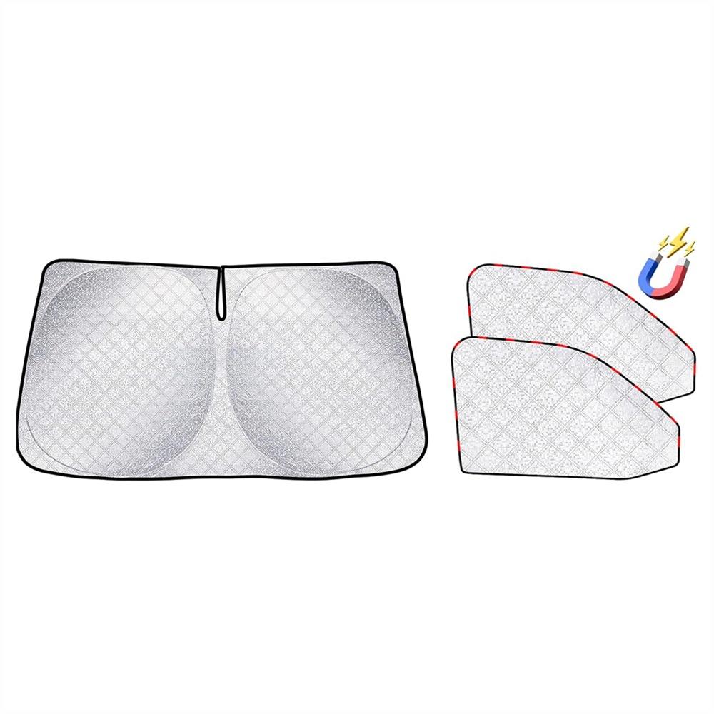 Pare-soleil Isolant Magnétique pour Pare-brise – Protection Totale Été/Hiver