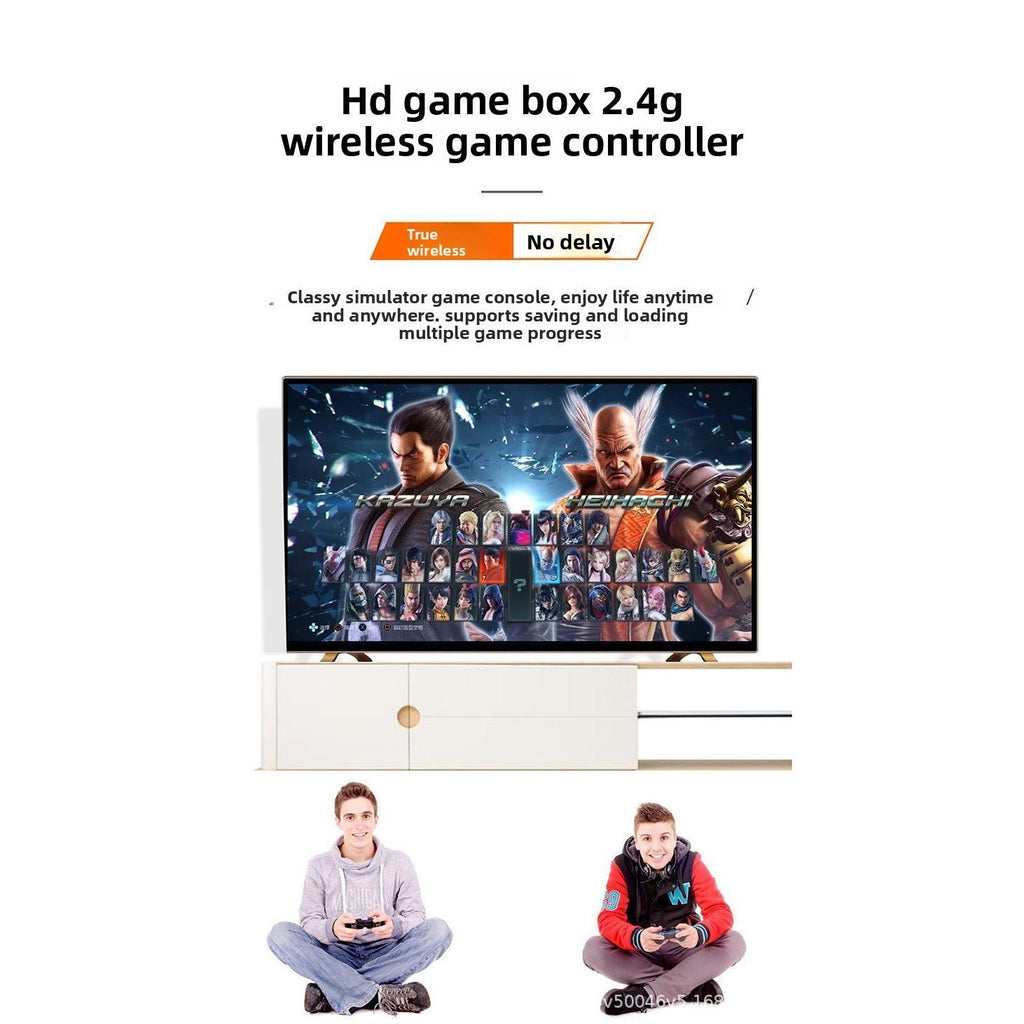 Console de Jeux Rétro M15 – 4K HDMI + 2 Manettes Sans Fil