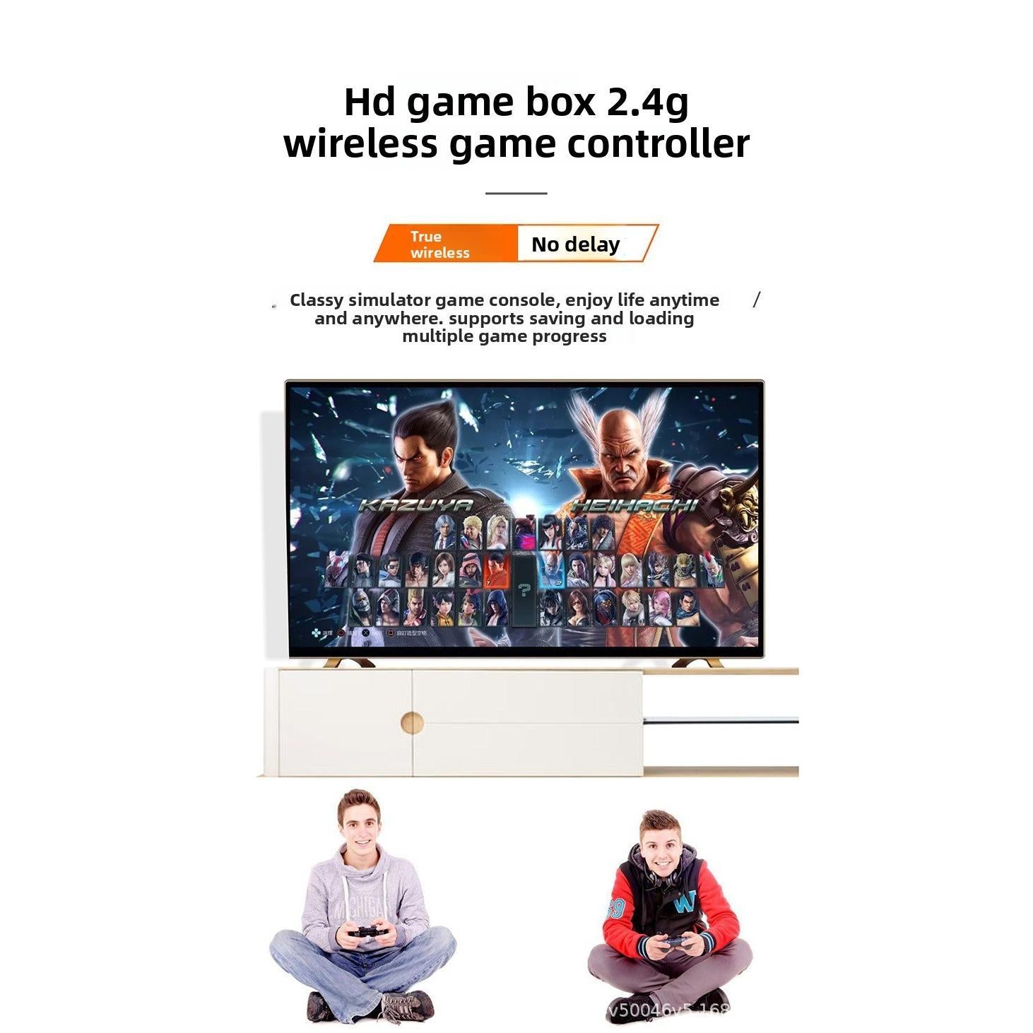 Console de Jeux Rétro M15 – 4K HDMI + 2 Manettes Sans Fil