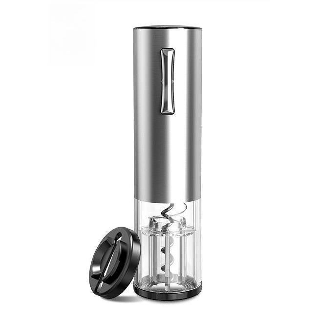 Tire-bouchon électrique moderne et élégant, conçu pour ouvrir vos bouteilles de vin facilement et sans effort