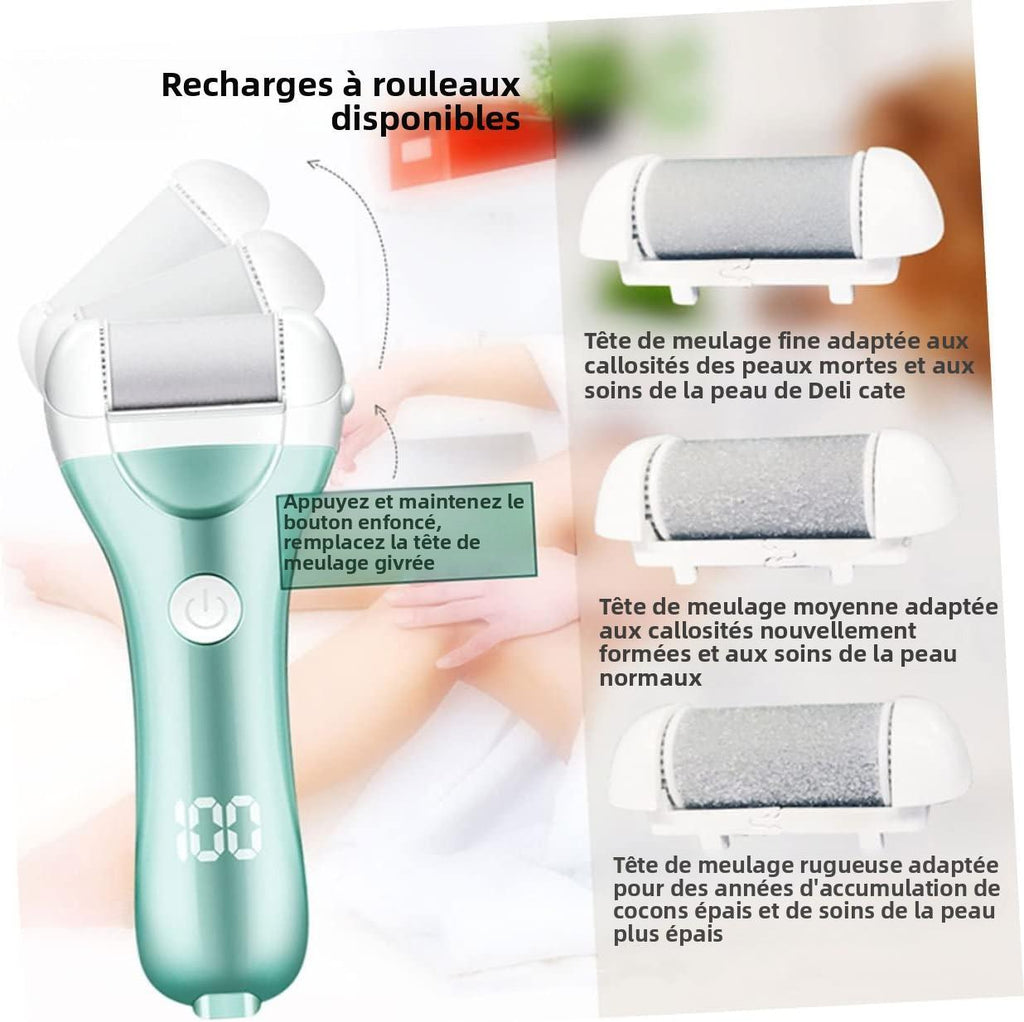 Brosse Électrique Pour Les Pieds Automatique Pour Éliminer Les Peaux Mortes Pour Hommes Et Femmes