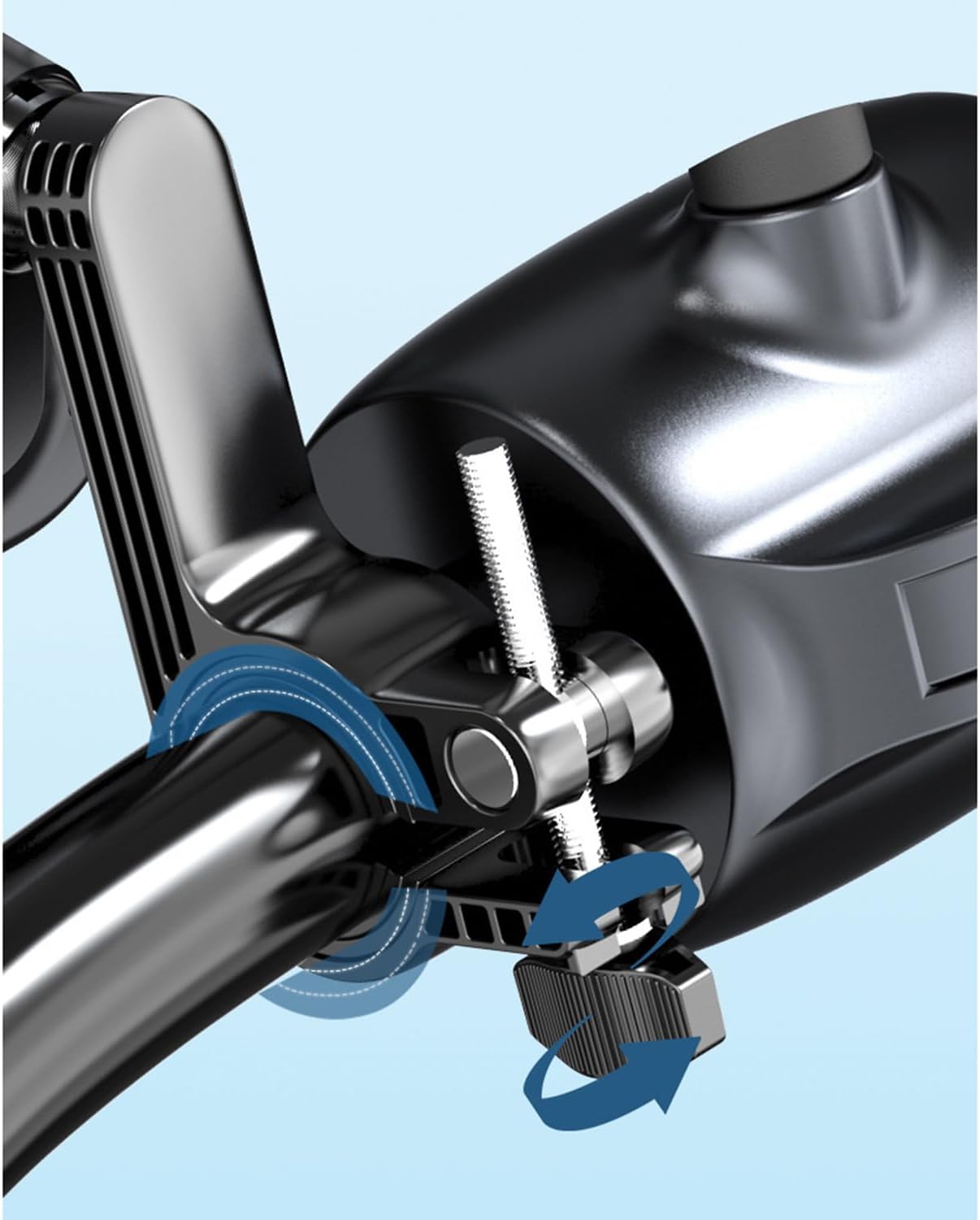 Support Téléphone Portable Moto Pour Harley-Davidson Standard 2000-2024,Protection Antivol Anti-Vibration Moto Téléphone Portable Support Accessoires Décoratifs,Black